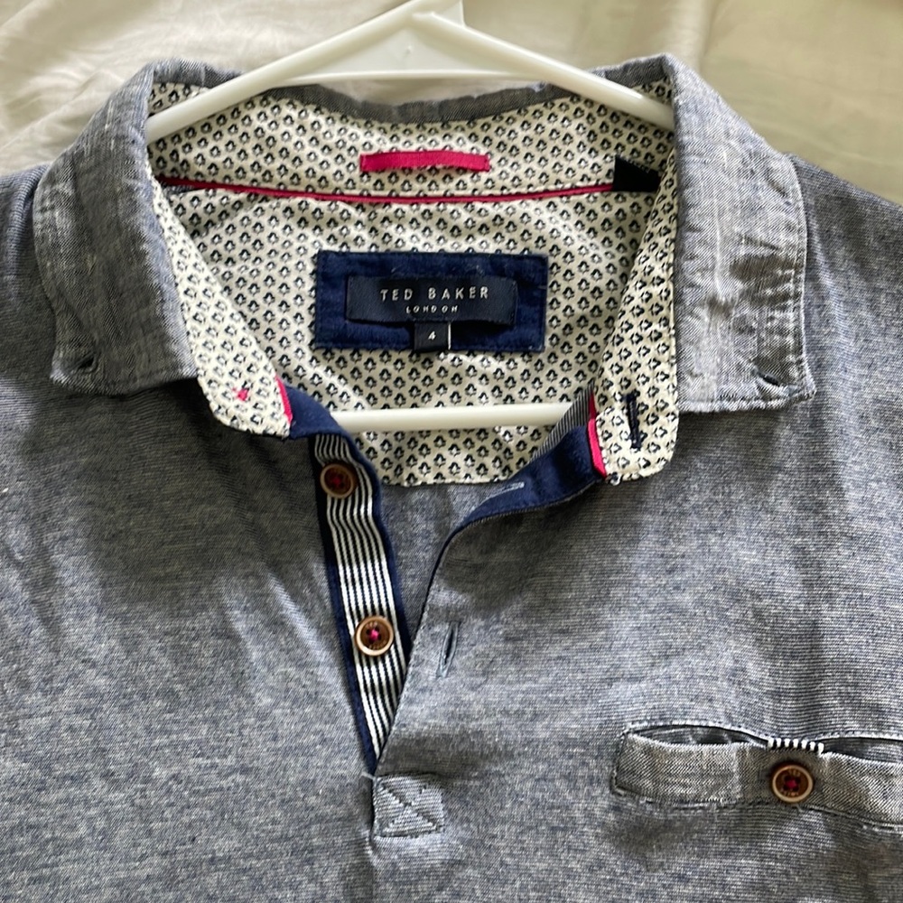Ted Baker size 4 (M/L) Men’s ss polo